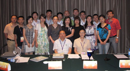 2009年9月张罗率队参加在厦门举行的鼻科学发展论坛